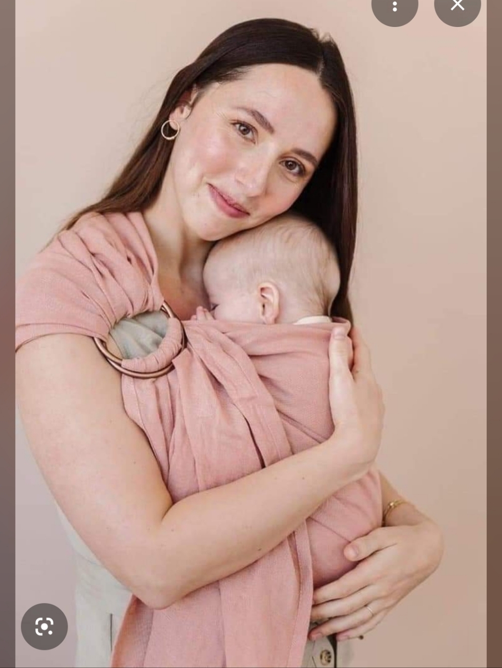 Nalakai Ecofriendly Baby Natural Ring Sling